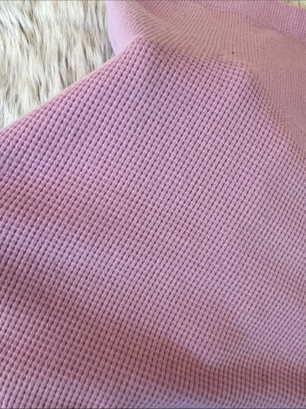 Victoria’s Secret Lilac Waffle Knit Two-Piece Lounge Set - Picture 10 of 12